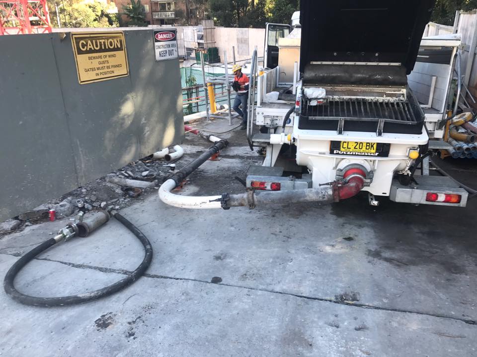 CONCRETE PUMP london concrete services